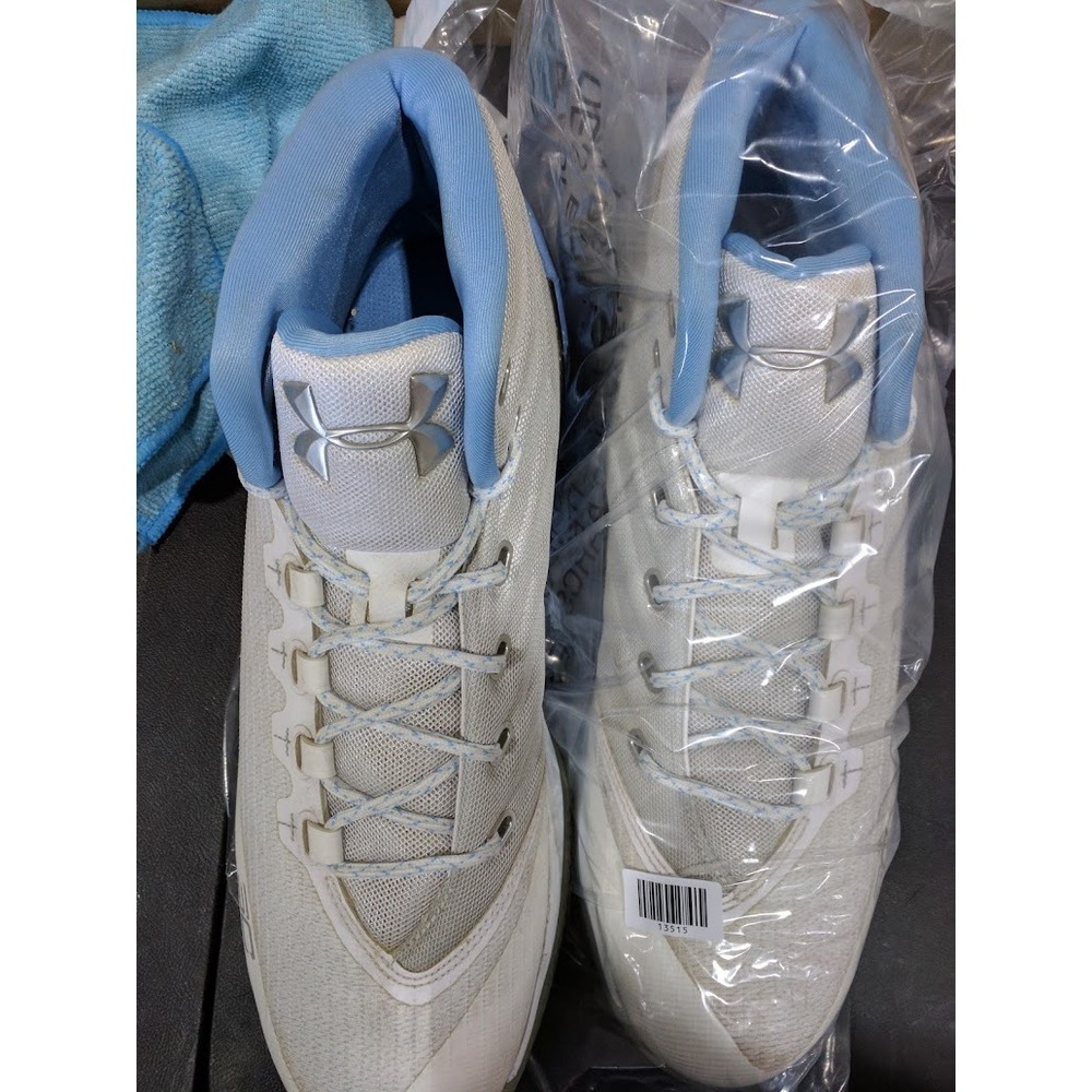 Under Armour Curry 3 B-day,White/Blue 11.5